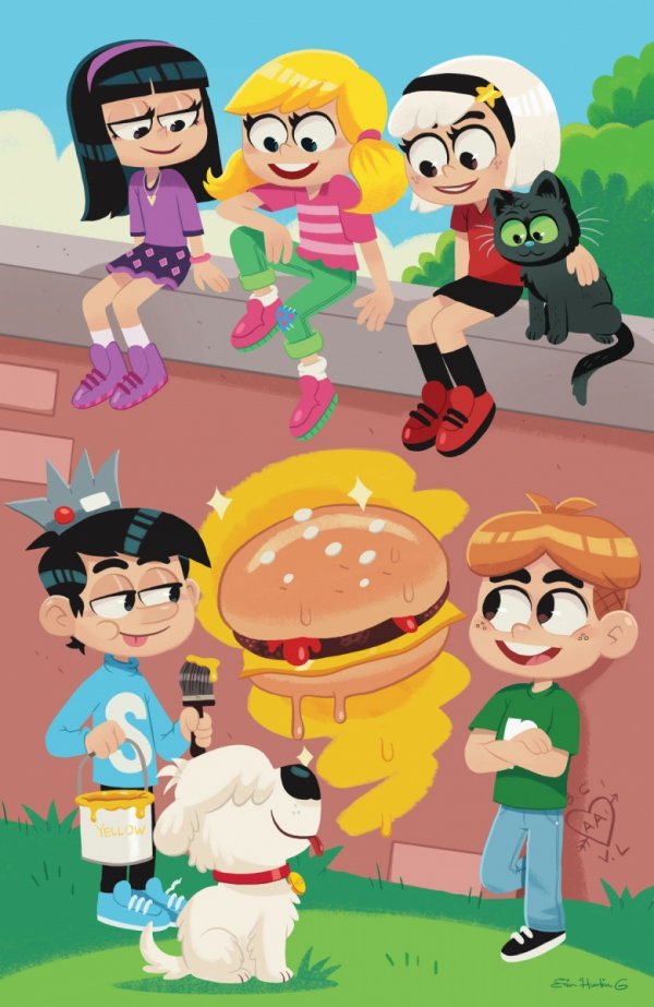 LITTLE ARCHIE #1 FACSIMILE CVR E ERIN HUNTING FOIL FULL ART VAR [76281654527300151]