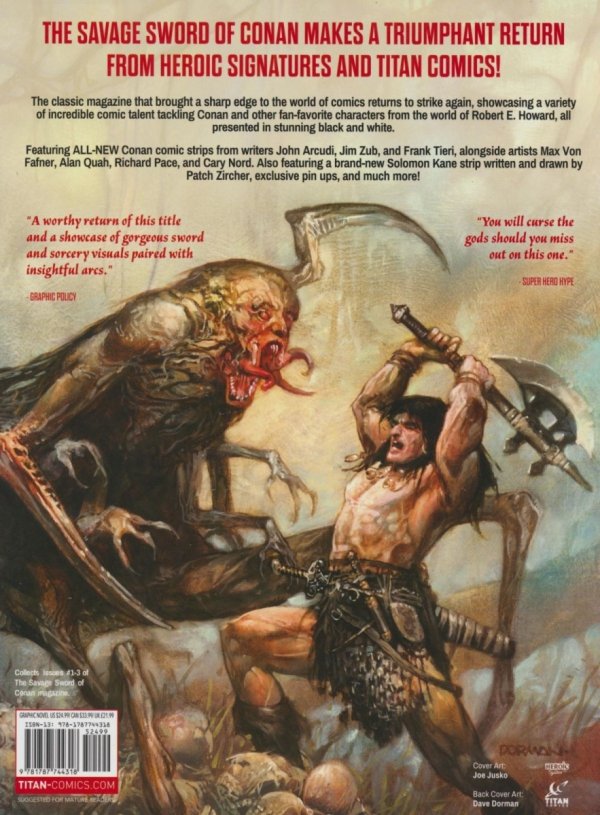 SAVAGE SWORD OF CONAN VOL 01 TP [STANDARD] [9781787744318]
