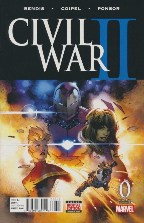 CIVIL WAR II #00 2ND PTG [75960608471500012]