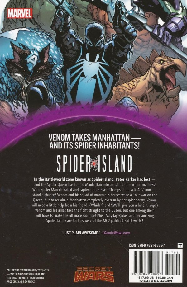 SPIDER-ISLAND WARZONES TP [9780785198857] **promocja TOMY**