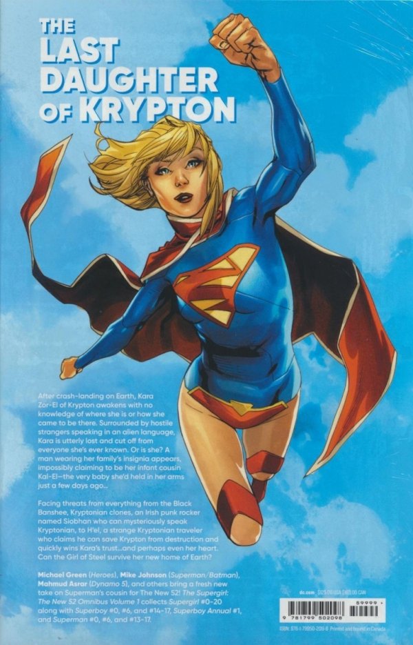 SUPERGIRL THE NEW 52 OMNIBUS VOL 01 HC [9781799502098]