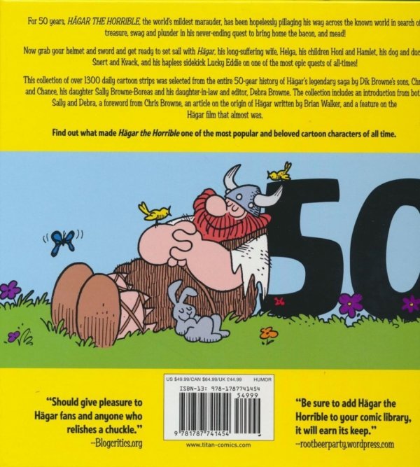 HAGAR THE HORRIBLE THE FIRST 50 YEARS HC [9781787741454]