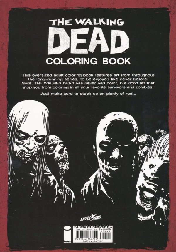 WALKING DEAD COLORING BOOK TP [9781632157744] **OFERTA SPECJALNA**