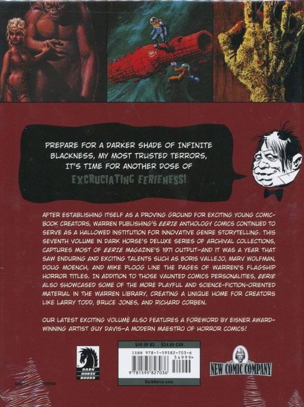 EERIE ARCHIVES VOL 07 HC [9781595827036] **promocja TOMY**