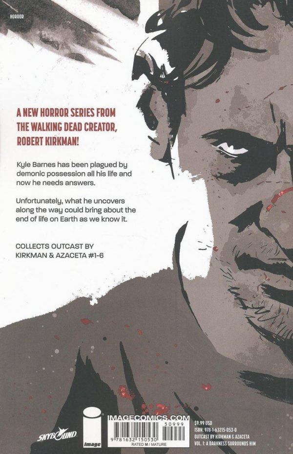 OUTCAST BY KIRKMAN AND AZACETA VOL 01 A DARKNESS SURROUNDS HIM TP [9781632150530]