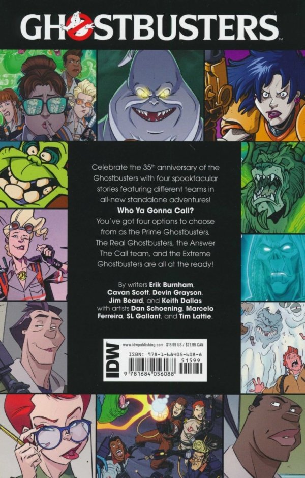 GHOSTBUSTERS 35TH ANNIVERSARY COLLECTION TP [9781684056088]