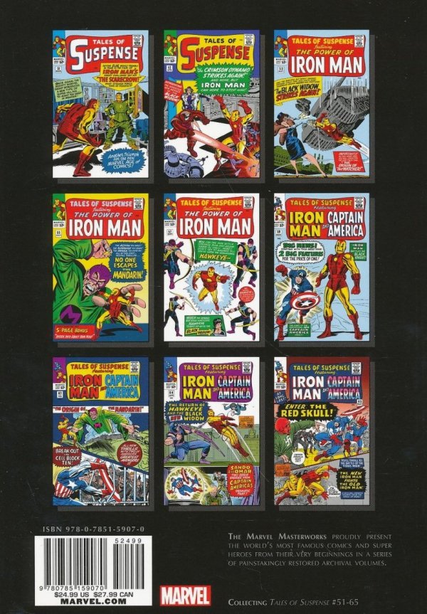 MARVEL MASTERWORKS THE INVINCIBLE IRON MAN VOL 02 TP [STANDARD] [9780785159070] **promocja TOMY**