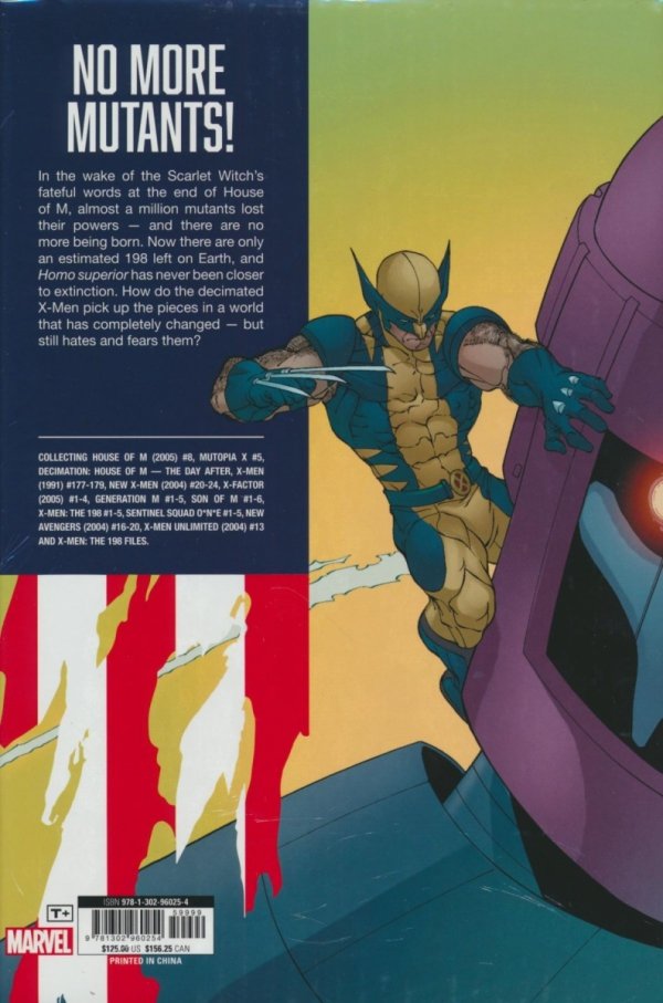 X-MEN DECIMATION OMNIBUS HC [VARIANT] [9781302960254] **OFERTA SPECJALNA**