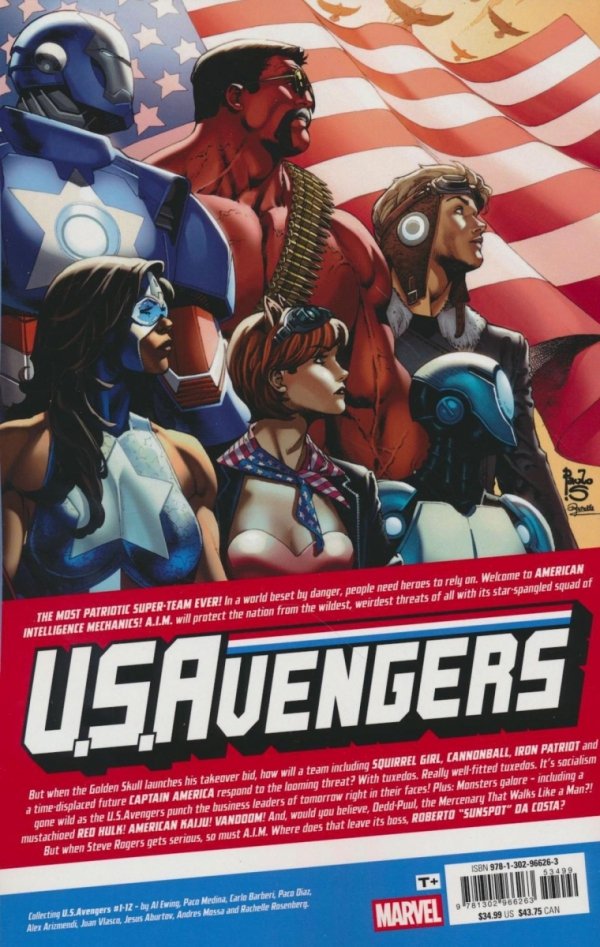 USAVENGERS BY AL EWING TP [9781302966263]