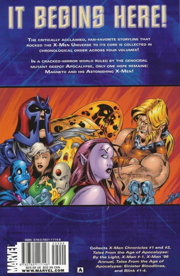 X-MEN THE COMPLETE AGE OF APOCALYPSE EPIC VOL 01 TP [9780785117148]