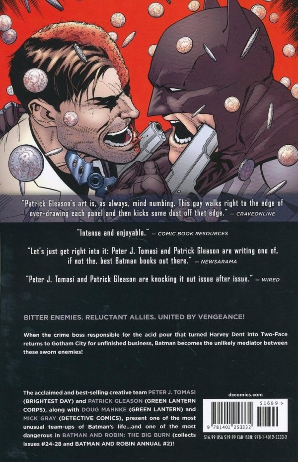 BATMAN AND ROBIN VOL 05 THE BIG BURN TP [9781401253332] **promocja TOMY**