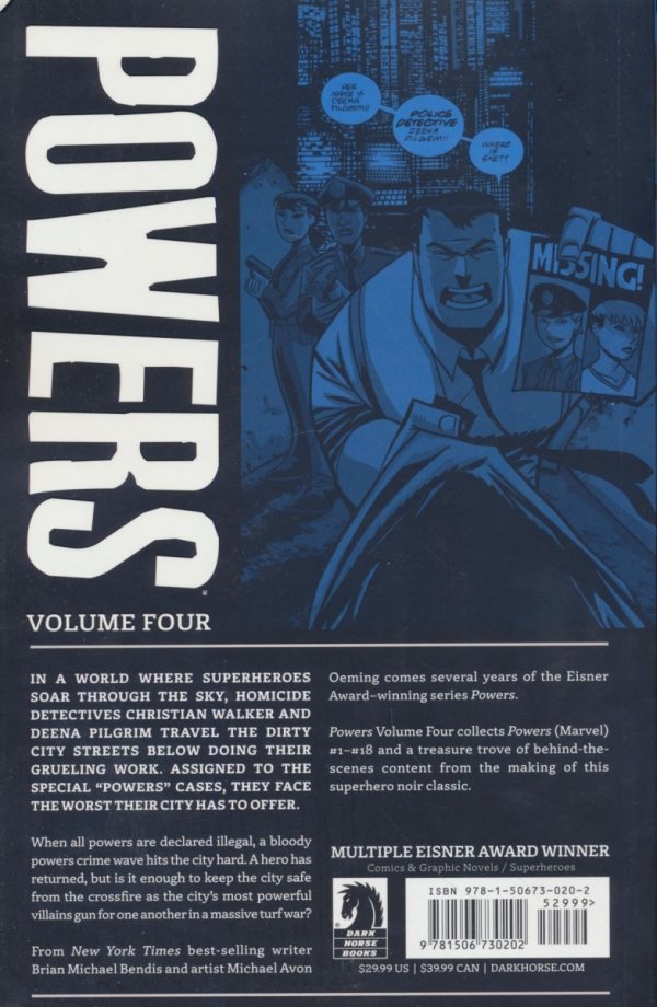 POWERS VOL 04 TP [9781506730202]