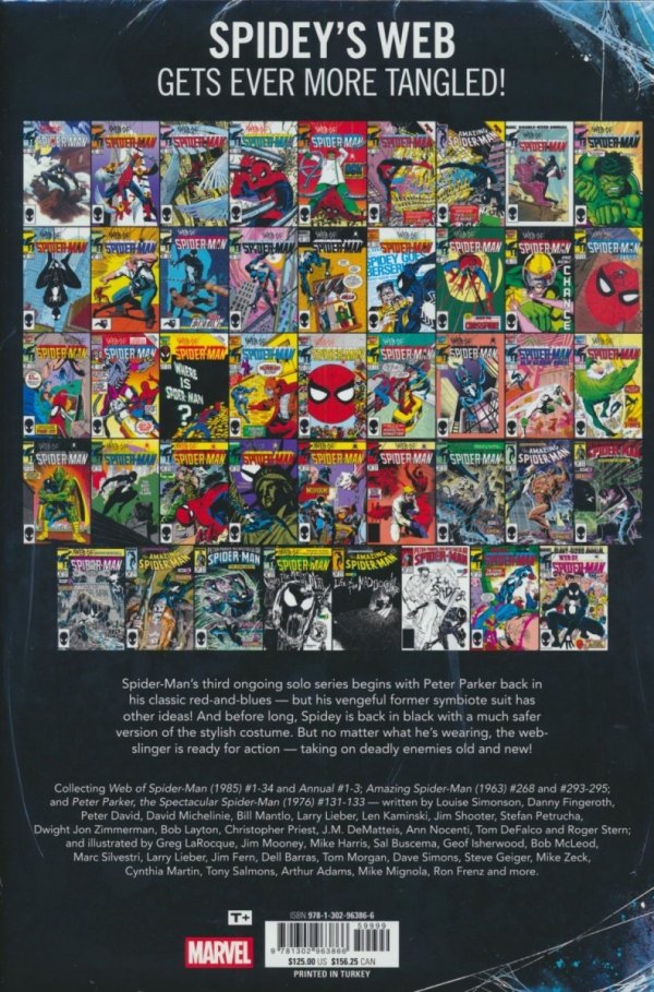 WEB OF SPIDER-MAN OMNIBUS VOL 01 HC [STANDARD] [9781302963866] **promocja TOMY**