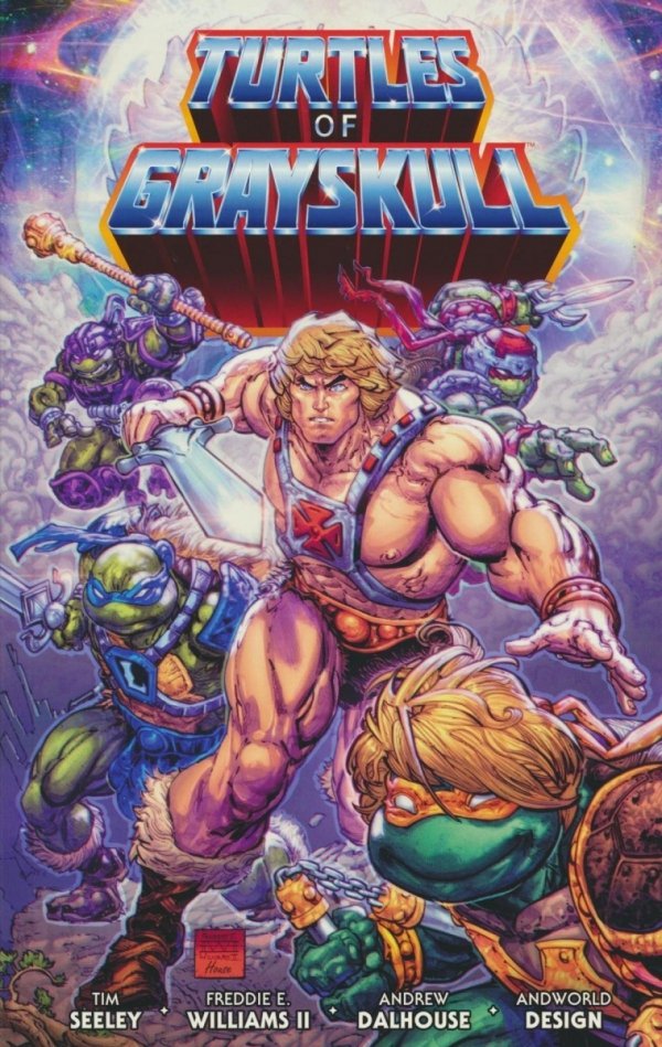 MASTERS OF THE UNIVERSE TEENAGE MUTANT NINJA TURTLES TURTLES OF GRAYSKULL TP [9781506744827]