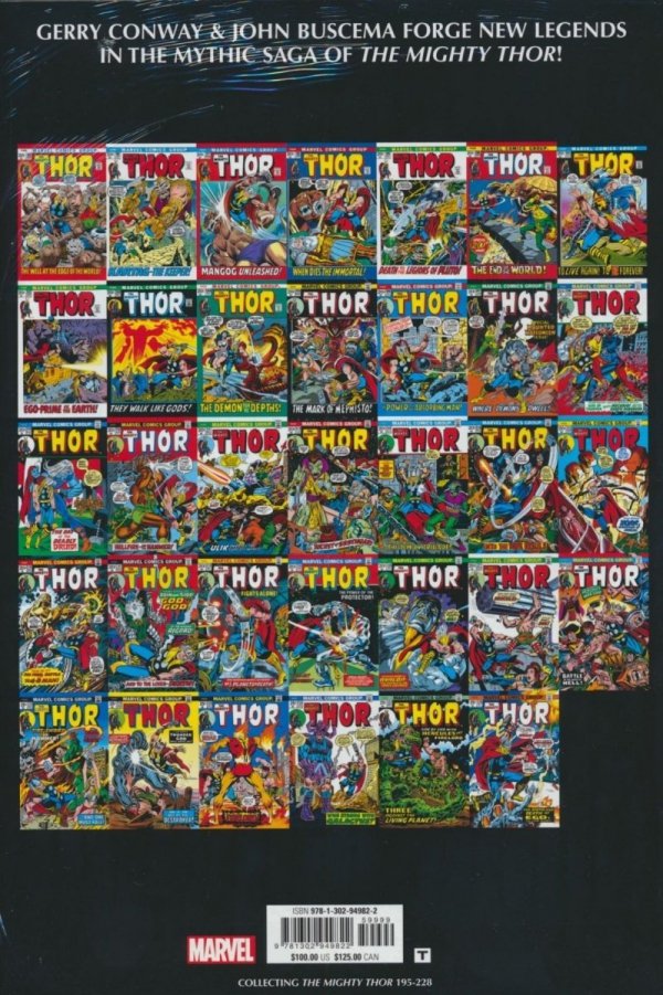 MIGHTY THOR OMNIBUS VOL 04 HC [STANDARD] [9781302949822] **promocja TOMY**