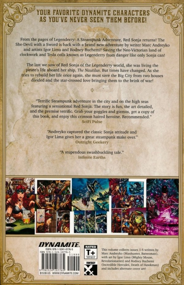 LEGENDERRY RED SONJA VOL 02 TP [9781524107765] **OFERTA SPECJALNA**