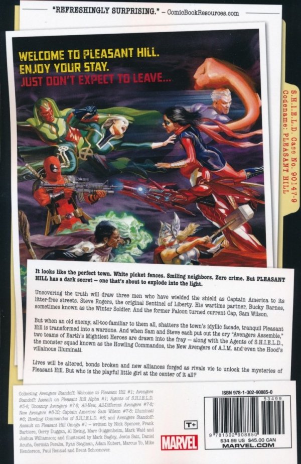 AVENGERS STANDOFF TP [9781302908850]