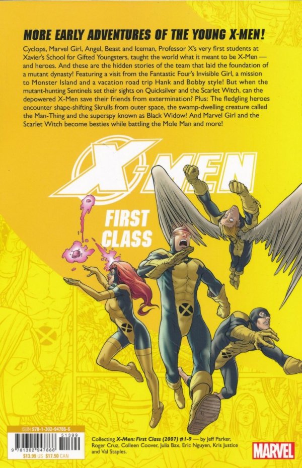 X-MEN FIRST CLASS ROAD TRIPS TP [9781302947866]