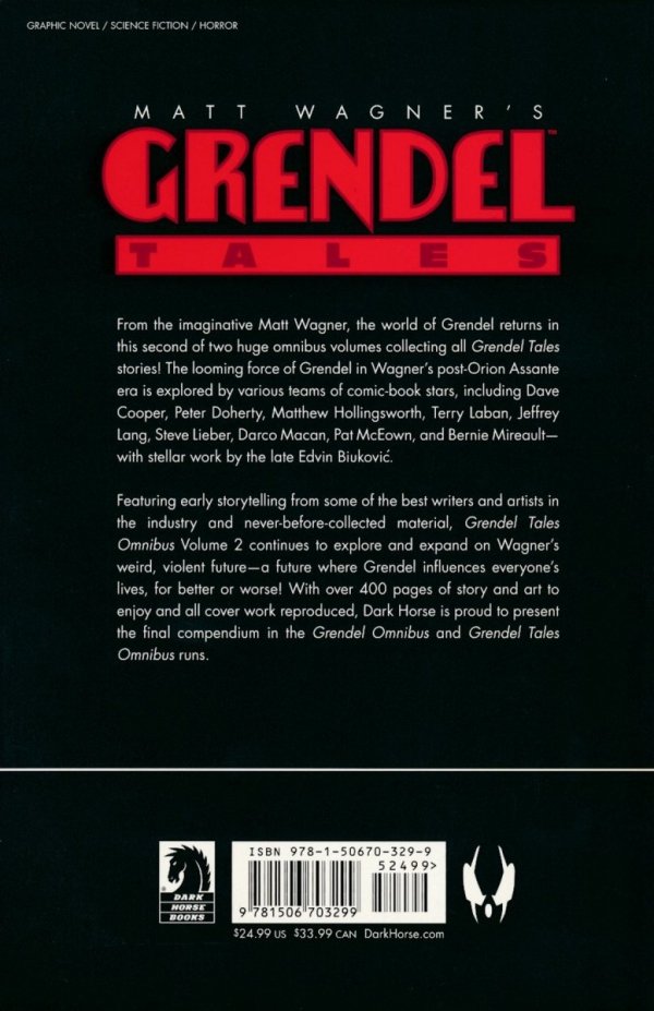 GRENDEL TALES OMNIBUS VOL 02 TP [9781506703299] **promocja TOMY**
