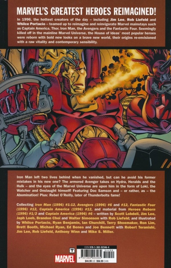HEROES REBORN IRON MAN TP [9781302923464] **OFERTA SPECJALNA**