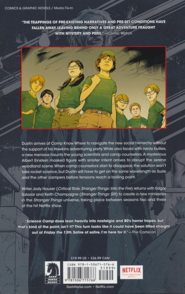 STRANGER THINGS SCIENCE CAMP TP [9781506715766]