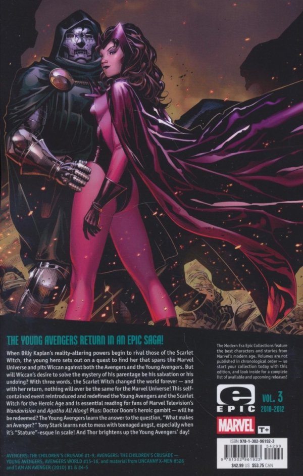 YOUNG AVENGERS MODERN ERA EPIC COLLECTION THE CHILDRENS CRUSADE TP [9781302961923]