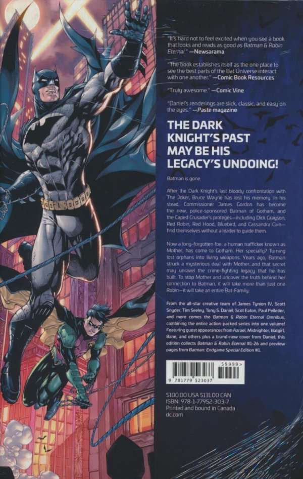 BATMAN AND ROBIN ETERNAL OMNIBUS HC [9781779523037] **promocja TOMY**