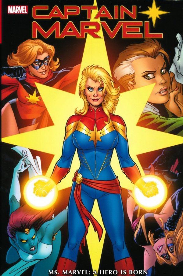 CAPTAIN MARVEL MS MARVEL A HERO IS BORN OMNIBUS HC [STANDARD] [9781302915391] **promocja TOMY**