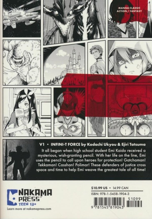 INFINI-T FORCE VOL 01 TP [9781545819043]