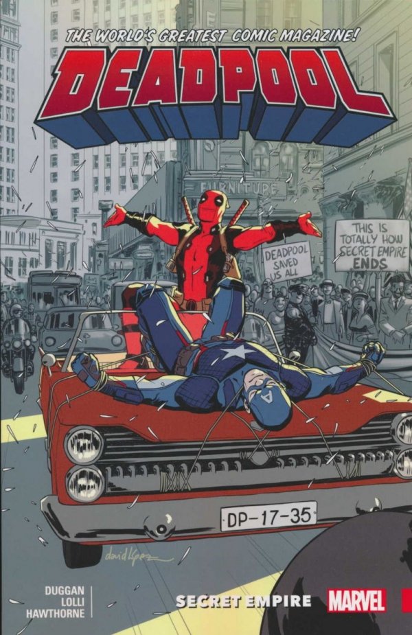 DEADPOOL WORLDS GREATEST VOL 10 SECRET EMPIRE TP [9781302907617] **promocja TOMY**