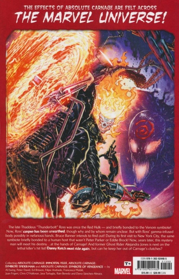 ABSOLUTE CARNAGE IMMORTAL HULK AND OTHER TALES TP [9781302924485] **OFERTA SPECJALNA**