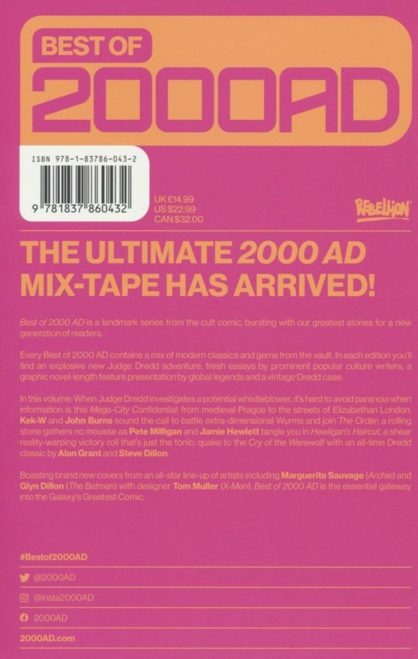 BEST OF 2000 AD VOL 04 TP [9781837860432]