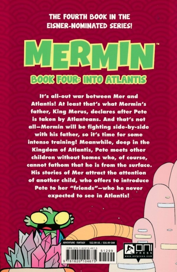 MERMIN VOL 04 INTO ATLANTIS GN [9781620104675] **promocja TOMY**