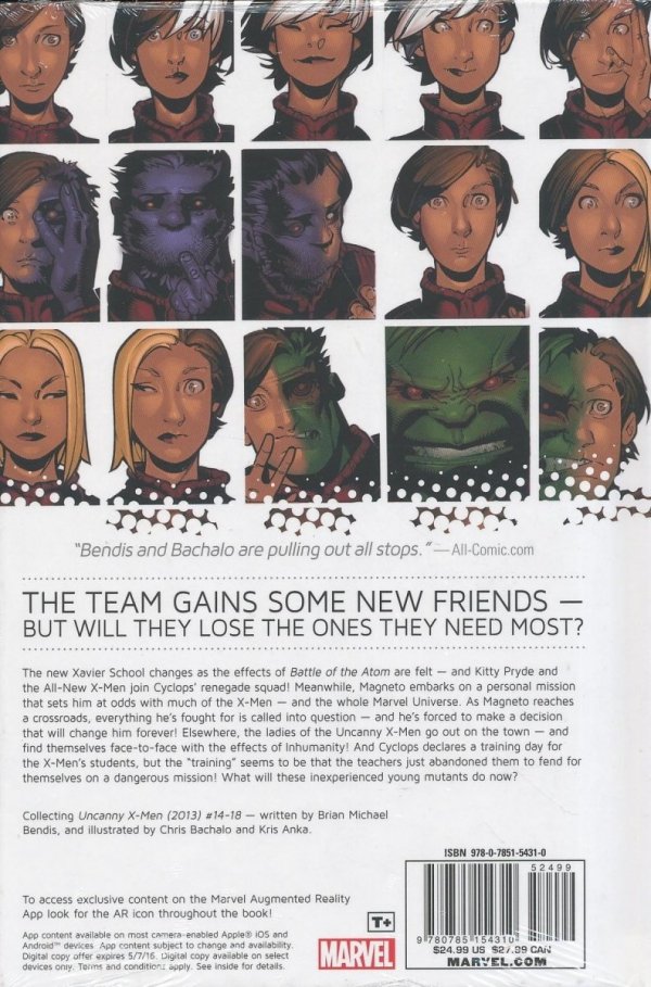 UNCANNY X-MEN VOL 03 THE GOOD THE BAD THE INHUMAN HC [9780785154310]