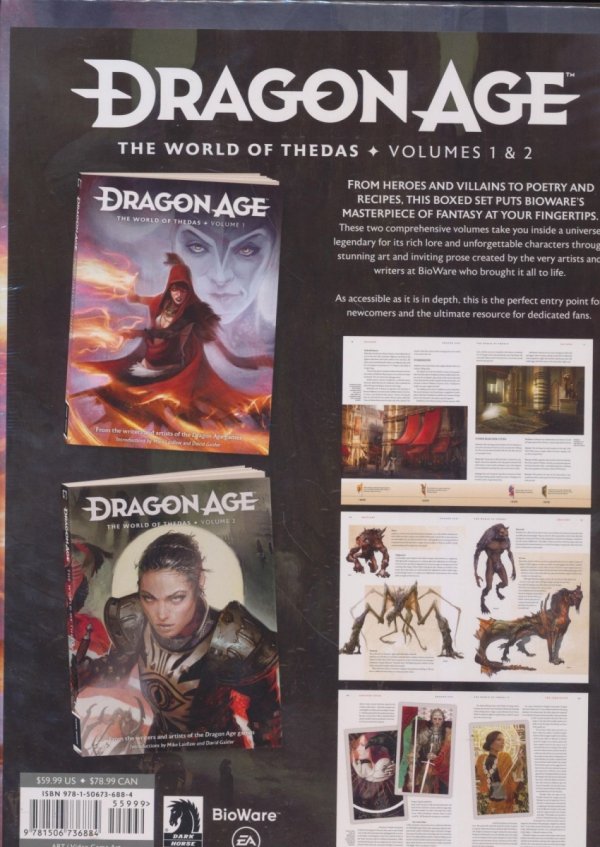 DRAGON AGE WORLD OF THEDAS BOX SET TP [9781506736884]
