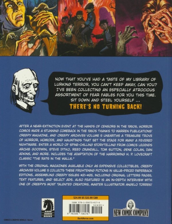 CREEPY ARCHIVES VOL 05 TP [9781506736174]