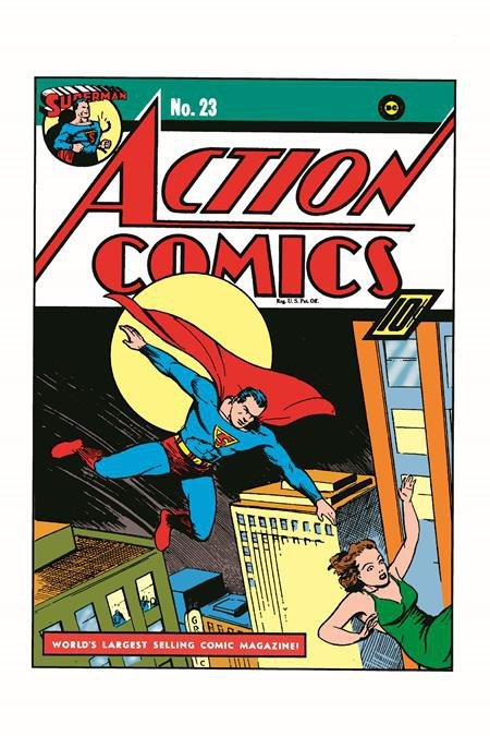ACTION COMICS #23 FACSIMILE EDITION CVR A JOE SHUSTER [76194138714700111]