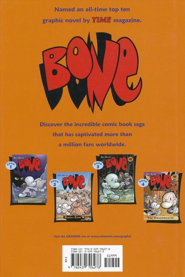 BONE VOL 05 ROCK JAW MASTER OF THE EASTERN BORDER HC [9780439706278] **promocja TOMY**