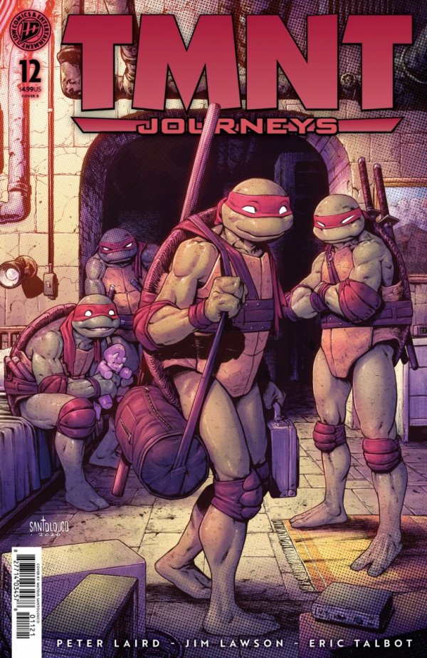 TMNT JOURNEYS #12 VARIANT B SANTOLOUCO [82771403457801221]