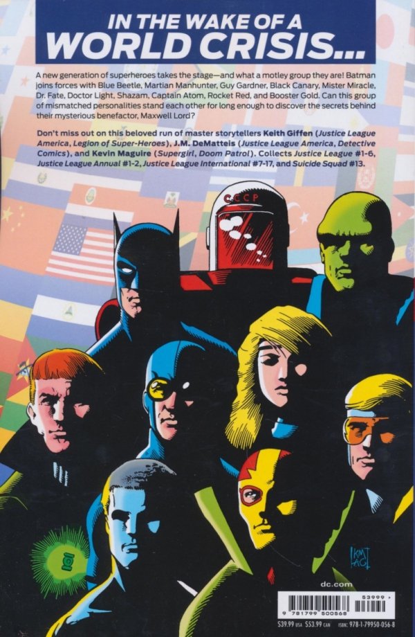 JUSTICE LEAGUE INTERNATIONAL VOL 01 BORN AGAIN TP [9781799500568]