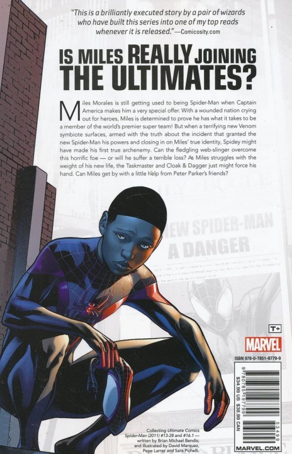 MILES MORALES ULTIMATE SPIDER-MAN ULTIMATE COLLECTION VOL 02 TP [9780785197799]