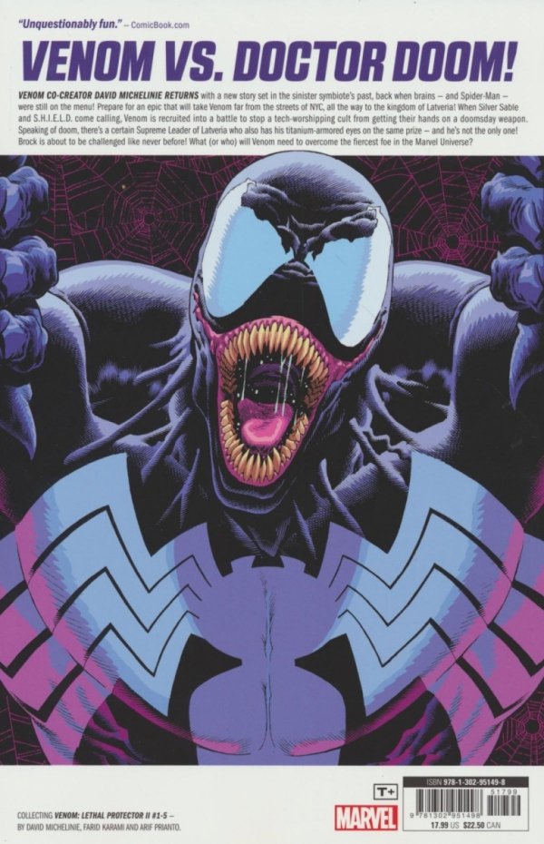 VENOM LETHAL PROTECTOR LIFE AND DEATHS TP [9781302951498]