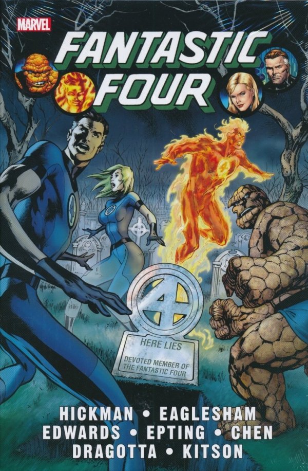 FANTASTIC FOUR BY JONATHAN HICKMAN OMNIBUS VOL 01 HC [STANDARD] [9781302932404] **promocja TOMY**