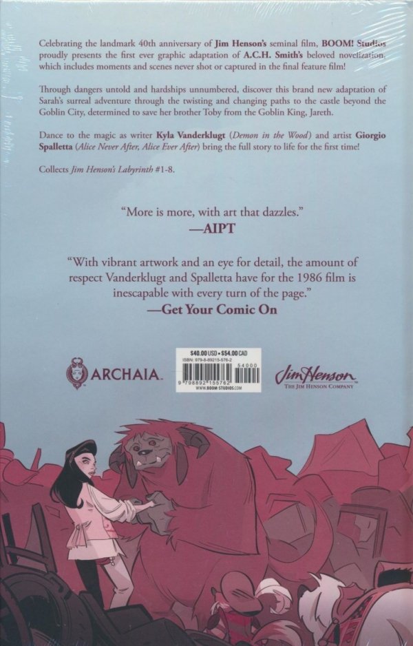 LABYRINTH THE GRAPHIC NOVEL HC [9798892155762]