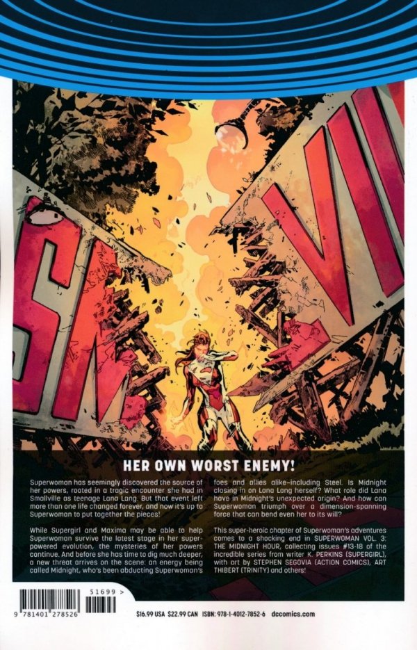 SUPERWOMAN VOL 03 THE MIDNIGHT HOUR TP [9781401278526]