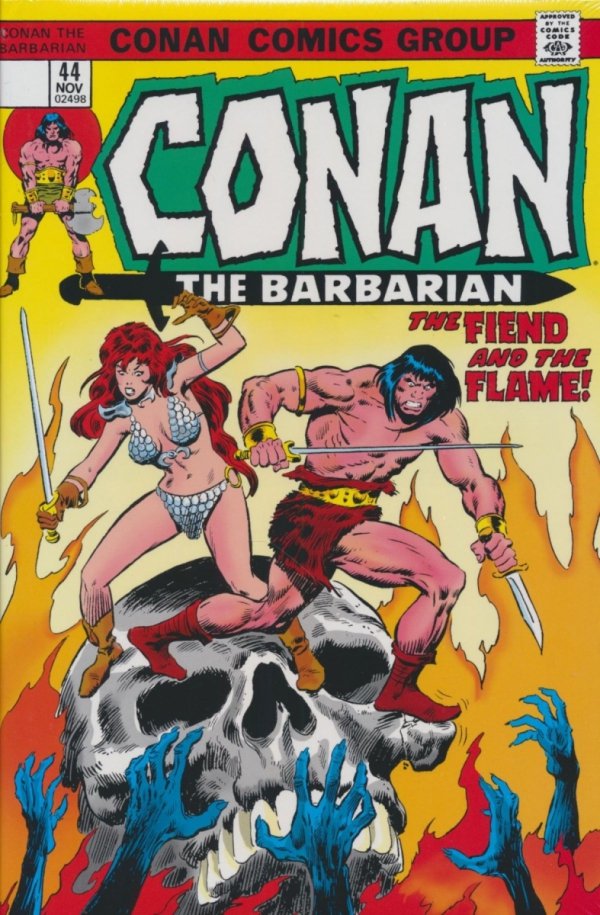 CONAN THE BARBARIAN THE ORIGINAL COMICS OMNIBUS VOL 02 HC [VARIANT] [9781787740853] **OFERTA SPECJALNA**