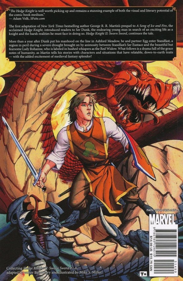 GEORGE RR MARTINS THE HEDGE KNIGHT SWORN SWORD TP [9780785126515]