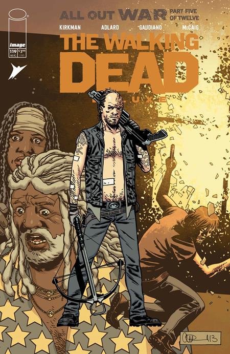 WALKING DEAD DELUXE #119 CVR B CHARLIE ADLARD AND DAVE MCCAIG VAR [70985303037911921]