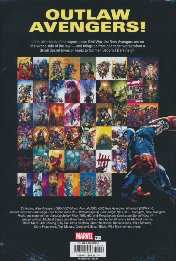 NEW AVENGERS BY BRIAN MICHAEL BENDIS OMNIBUS VOL 02 HC [STANDARD] [9781302965853]