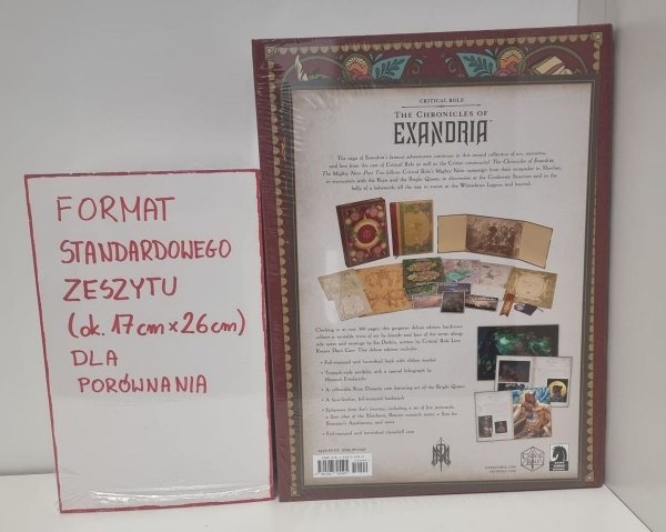 CRITICAL ROLE THE CHRONICLES OF EXANDRIA THE MIGHTY NEIN VOL 02 DELUXE EDITION HC [9781506725505] **PROMOCJA RABAT 40%**